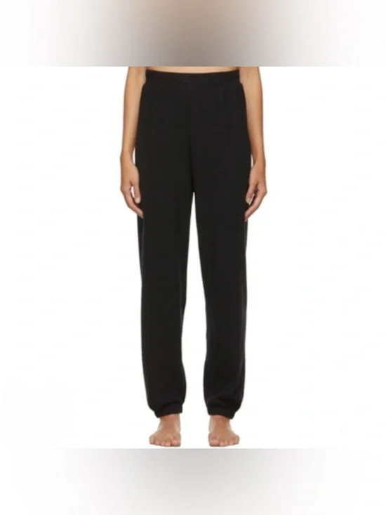 SKIMS Black Relaxed Lounge Jogger Pants - Picture 1 of 4